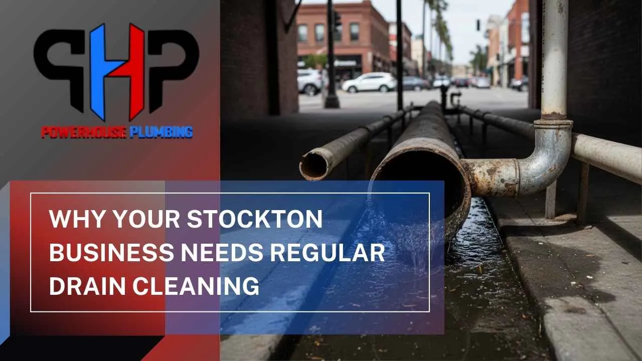 Why Your Stockton Business Needs Regular Drain Cleaning