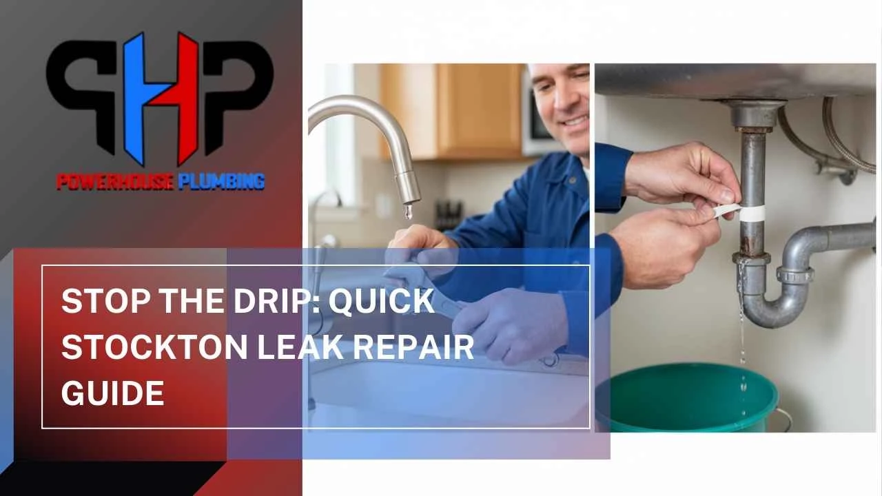 Stop the Drip Quick Stockton Leak Repair Guide