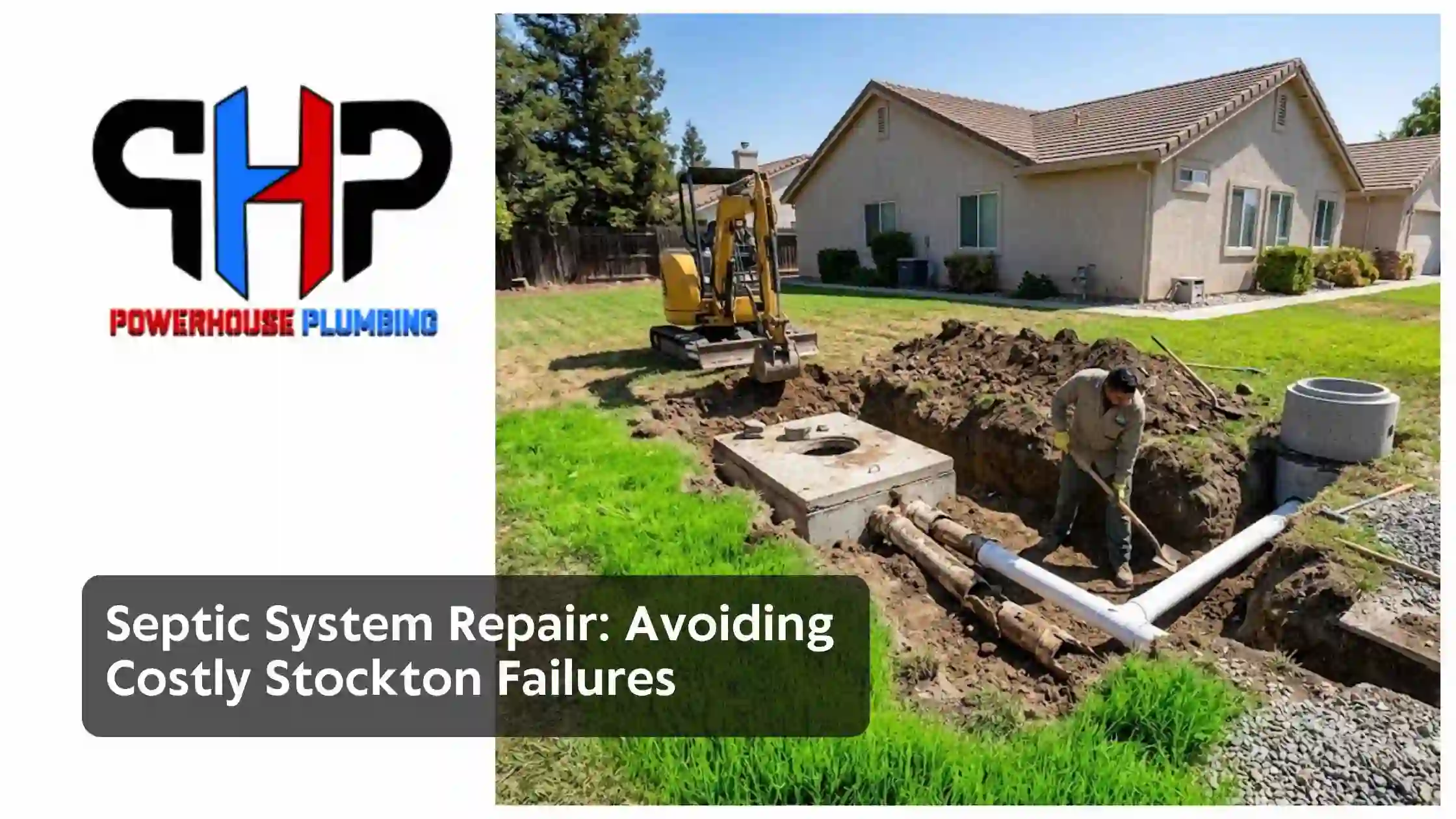 Septic System Repair Avoiding Costly Stockton Failures