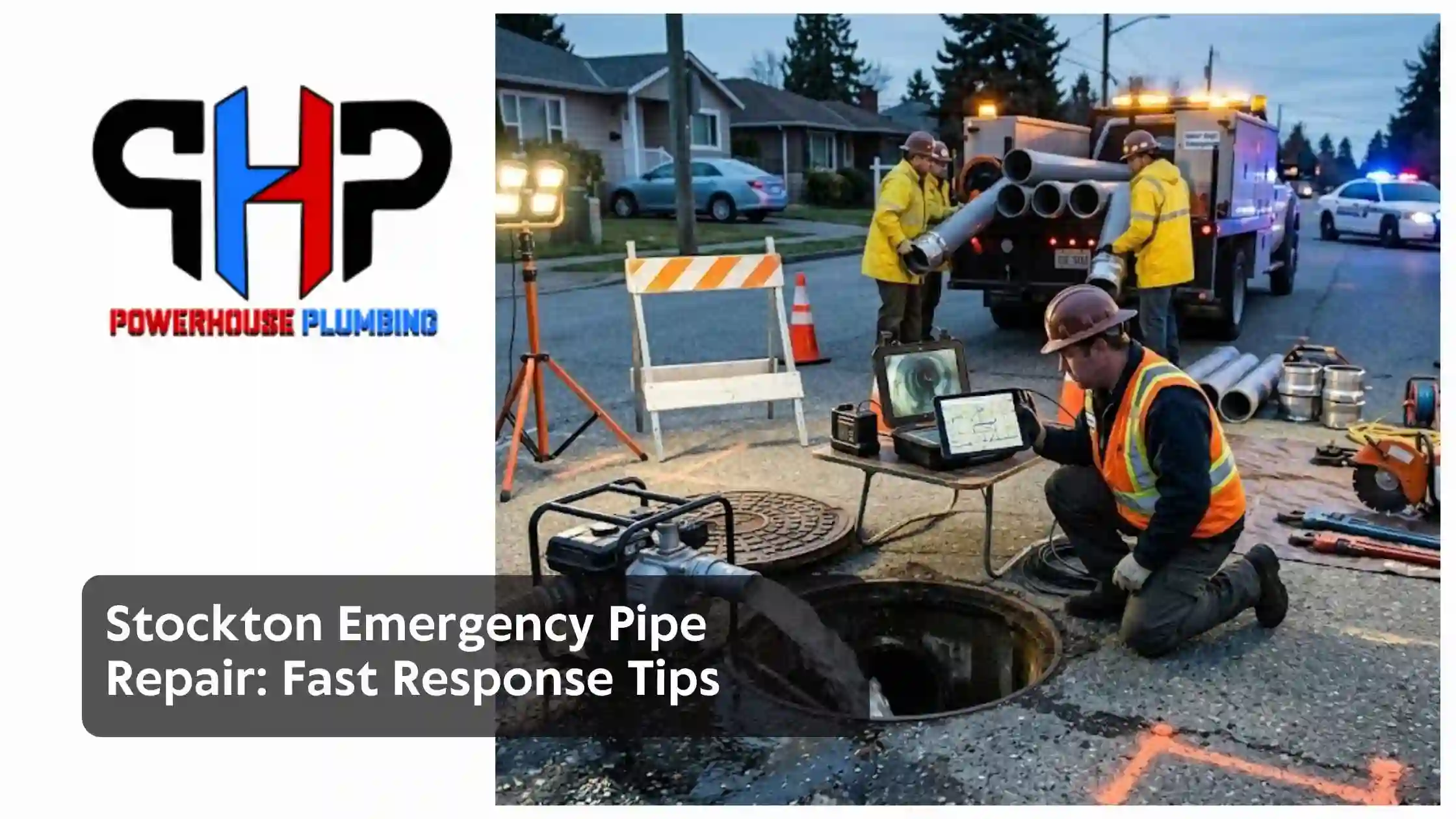 Stockton Emergency Pipe Repair Fast Response Tips