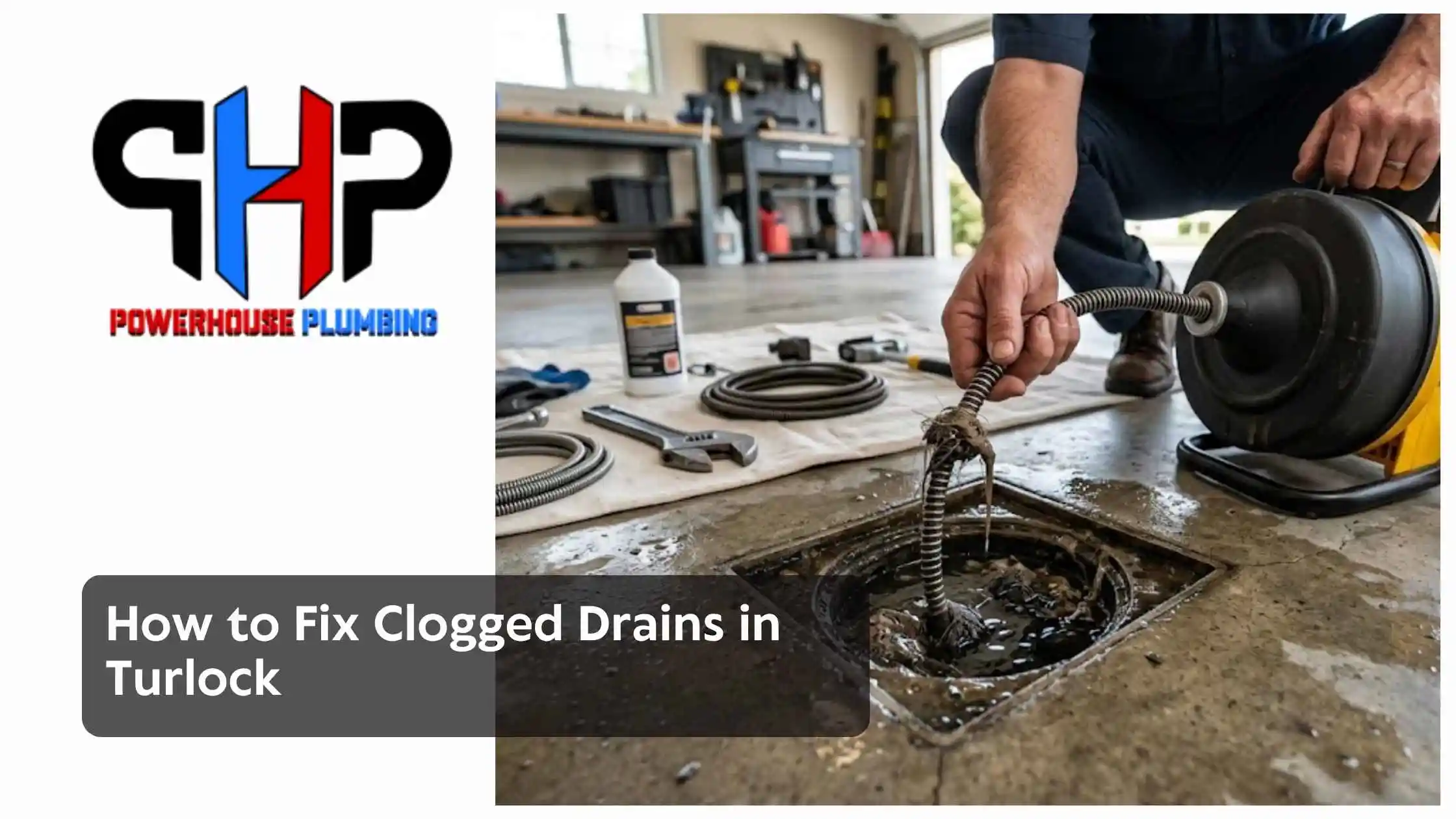 How to Fix Clogged Drains in Turlock