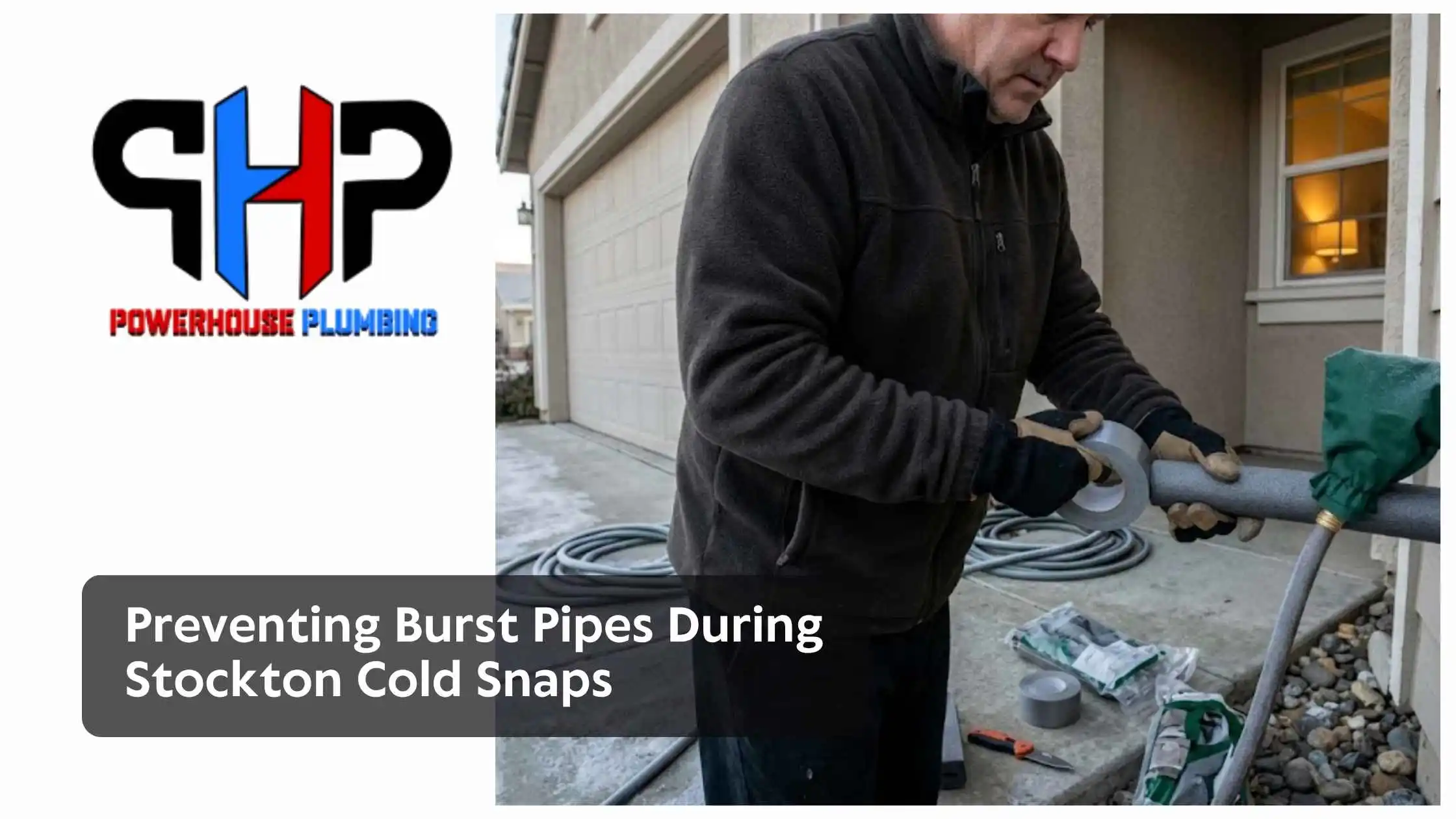 Preventing Burst Pipes During Stockton Cold Snaps