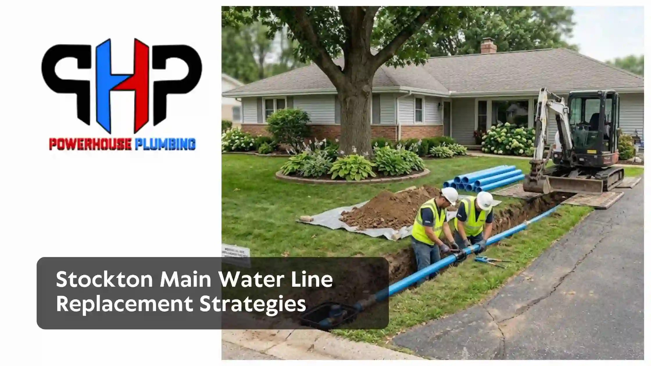 Stockton Main Water Line Replacement Strategies