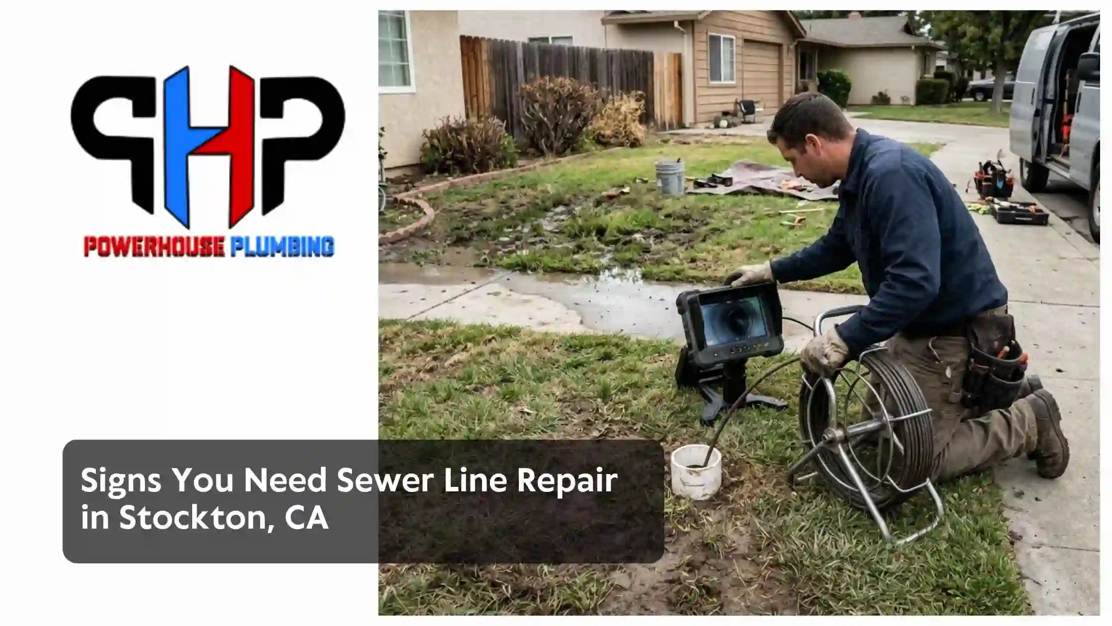Signs You Need Sewer Line Repair in Stockton, CA
