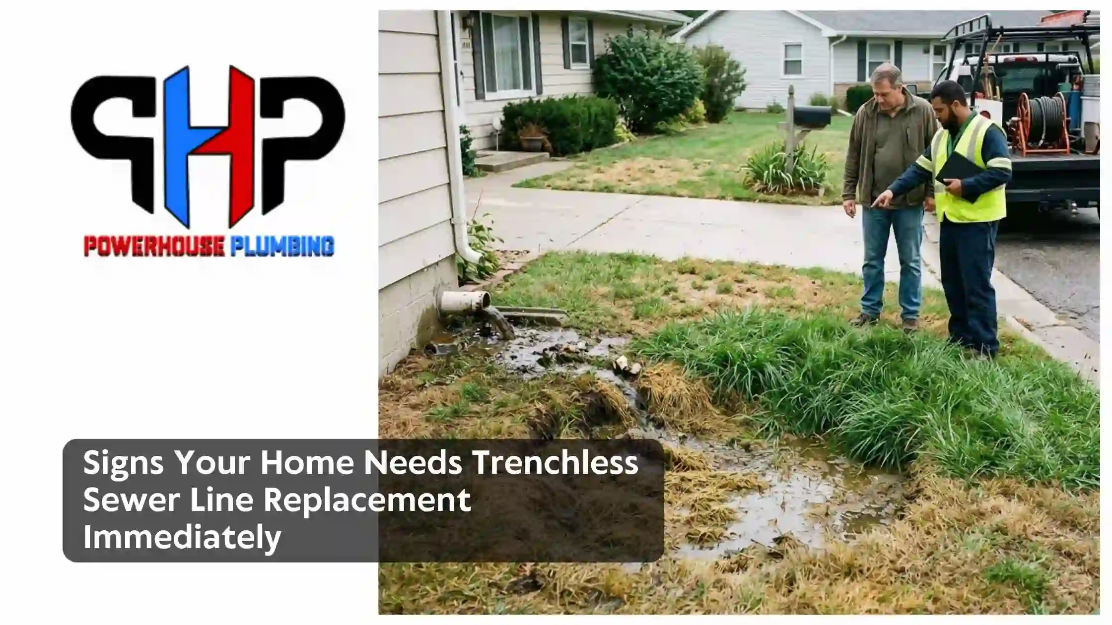 Signs Your Home Needs Trenchless Sewer Line Replacement Immediately