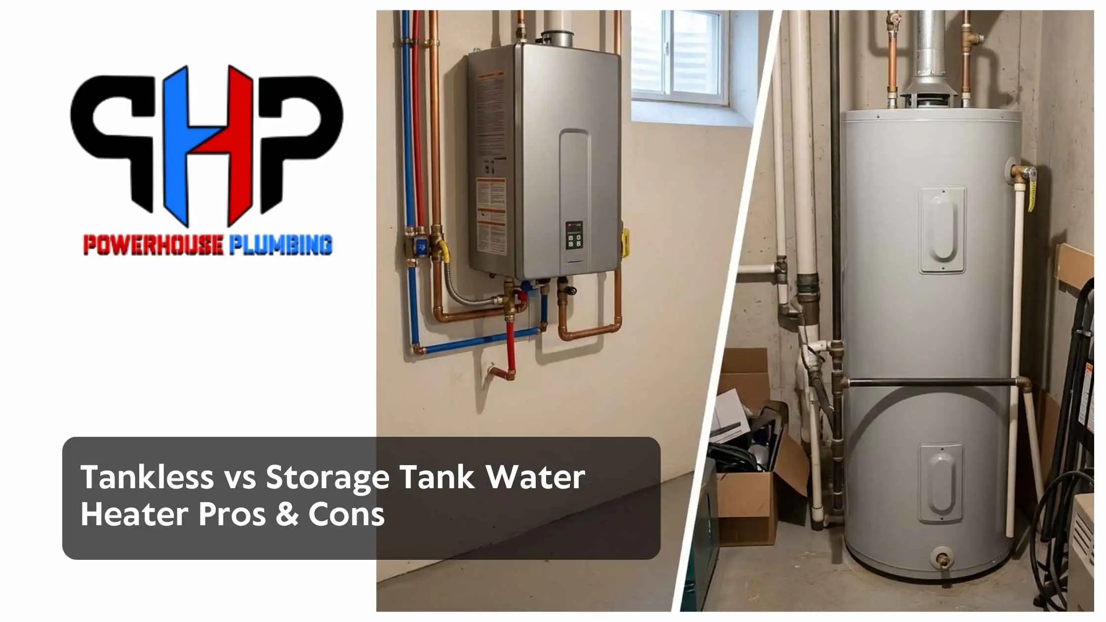 Tankless vs Storage Tank Water Heater Pros & Cons